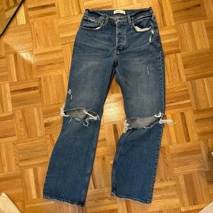 Abercrombie & Fitch Distressed Jeans